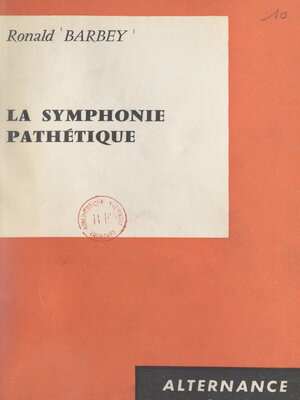 cover image of La symphonie pathétique